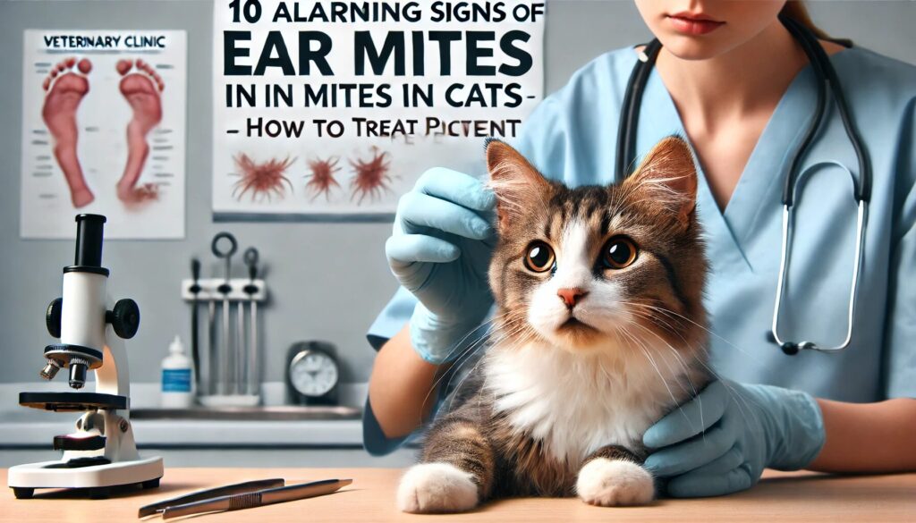 10 Alarming Signs of Ear Mites in Cats with Pictures How to Treat and Prevent